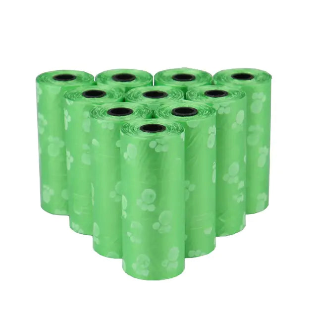 Pet Poop Disposable Bags with Holder