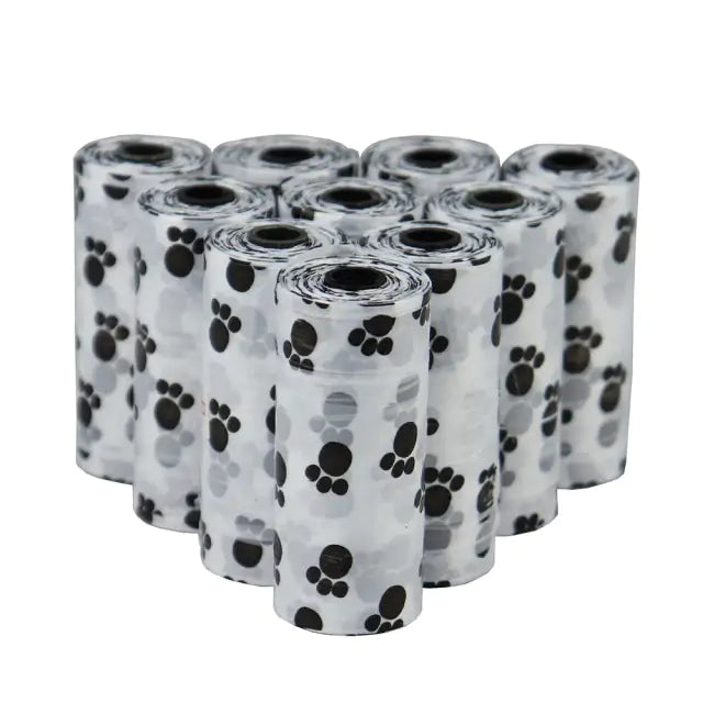 Pet Poop Disposable Bags with Holder