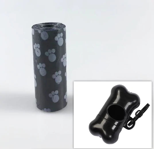 Pet Poop Disposable Bags with Holder