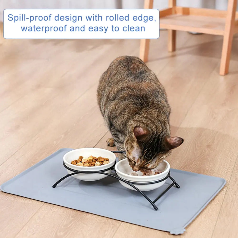 Silicone Pet Feeding Bowl Mat