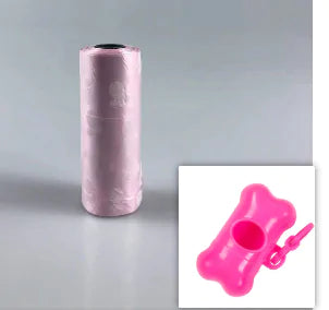 Pet Poop Disposable Bags with Holder
