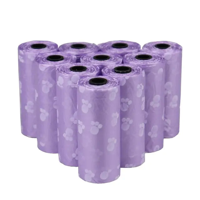 Pet Poop Disposable Bags with Holder