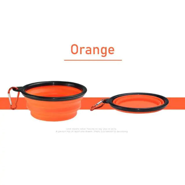 Travel Pet Food Bowl