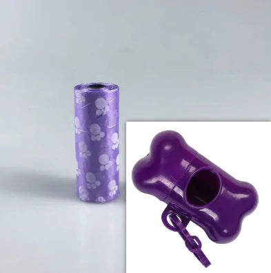 Pet Poop Disposable Bags with Holder