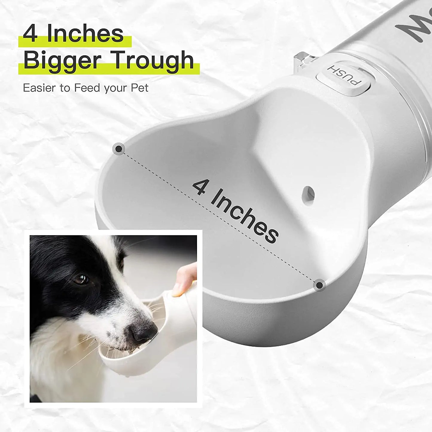 Pet Feeder Bowl & Bag Storage