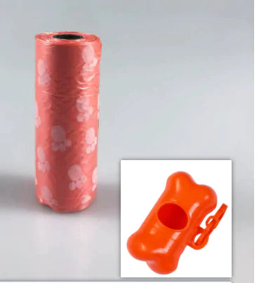 Pet Poop Disposable Bags with Holder
