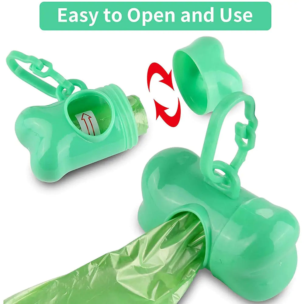 Pet Poop Disposable Bags with Holder