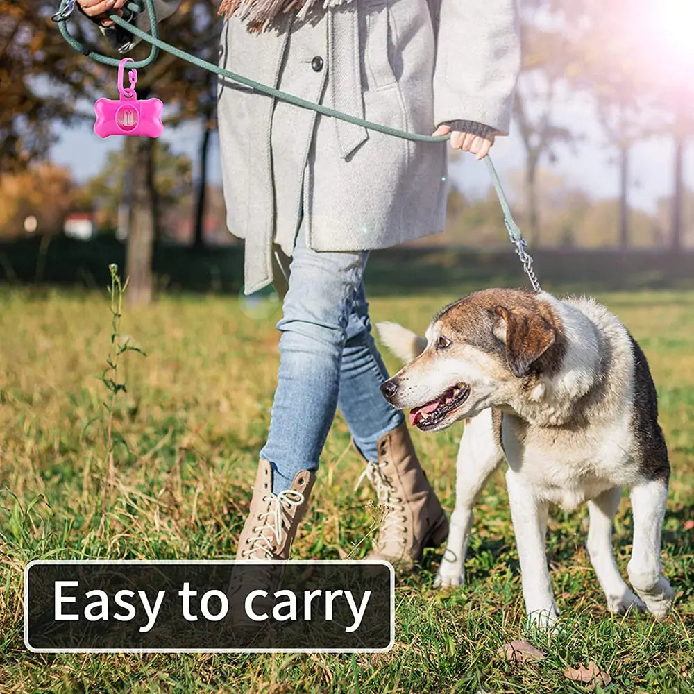 Pet Poop Disposable Bags with Holder