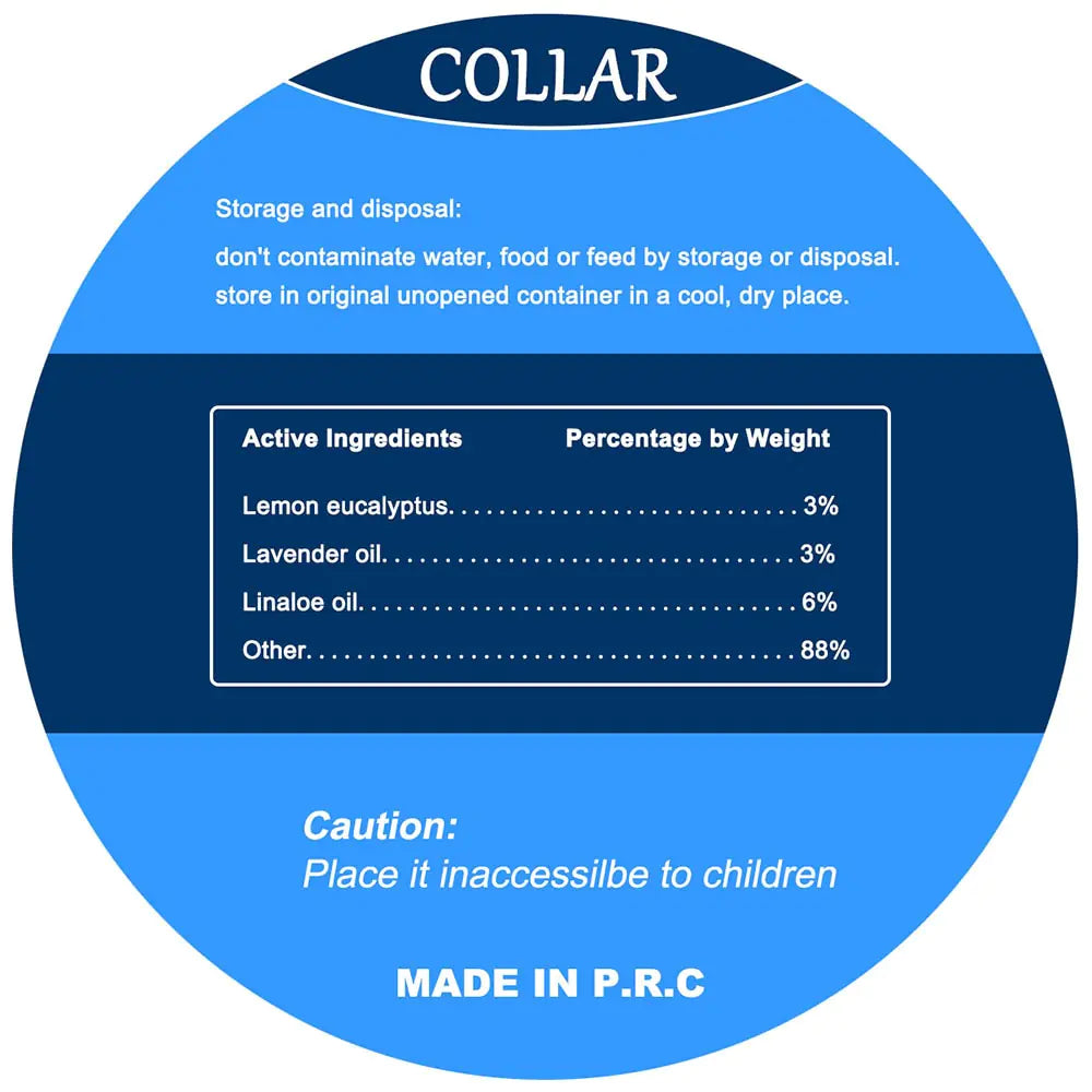 Anti-parasitic Adjustable Collar