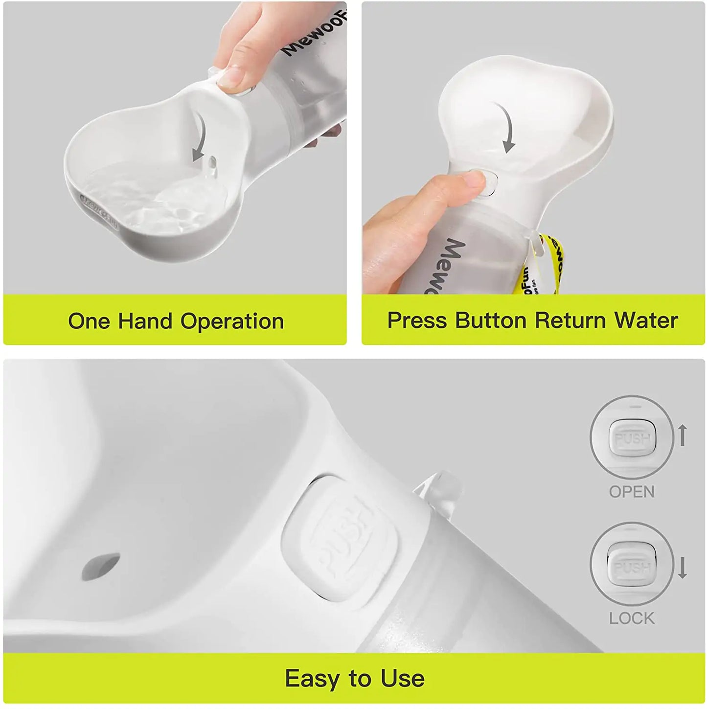 Pet Feeder Bowl & Bag Storage